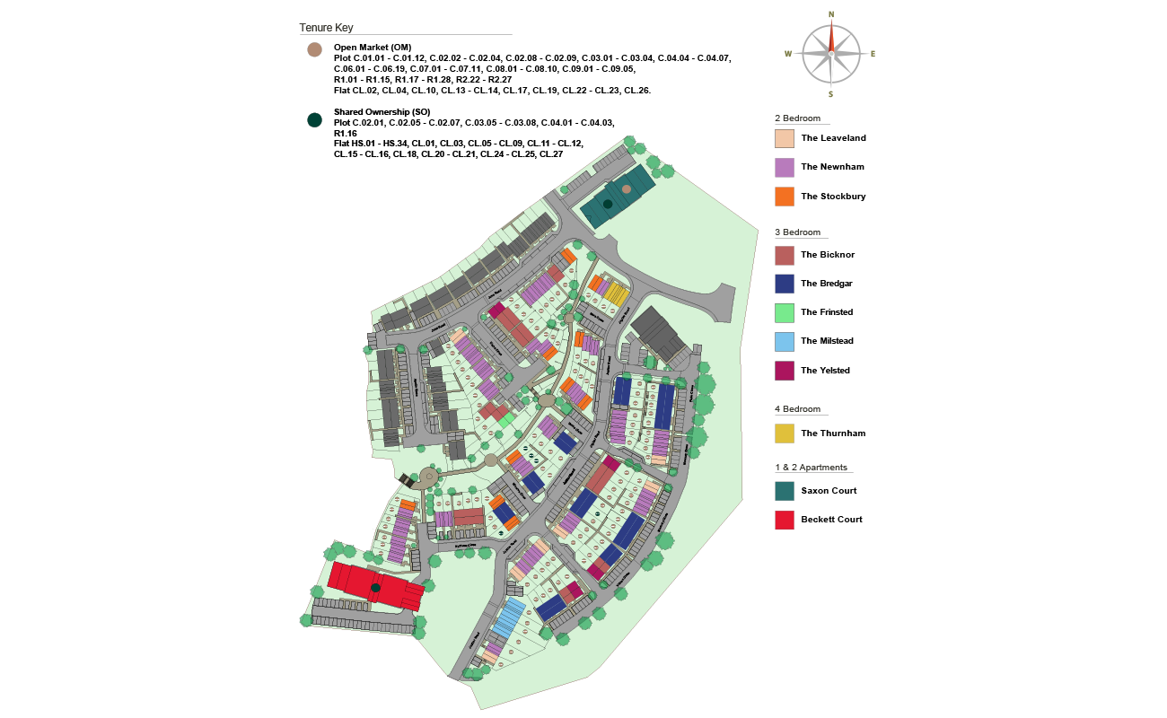 Watling Gate site plan