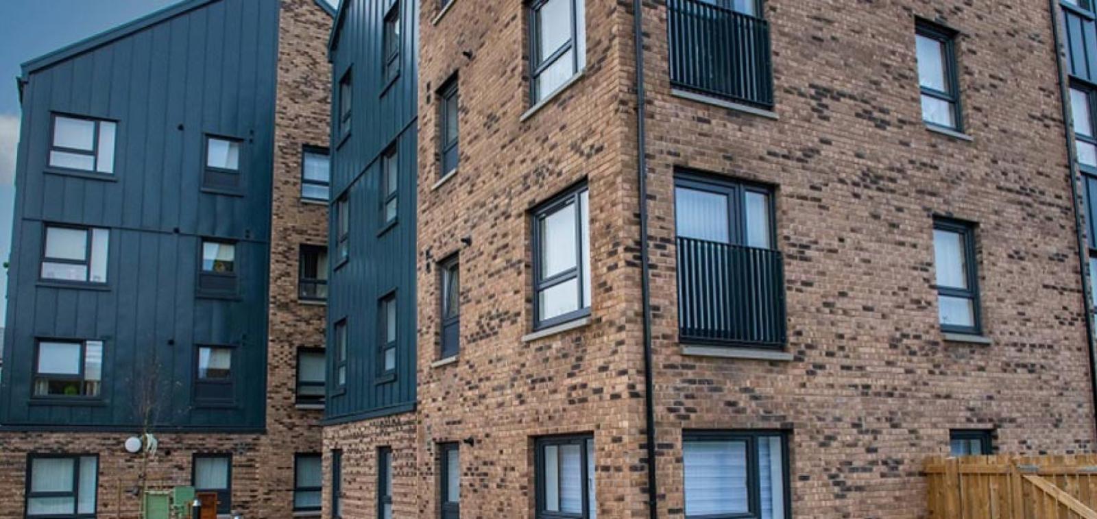 The new development at Inverclyde with its high-quality modern design