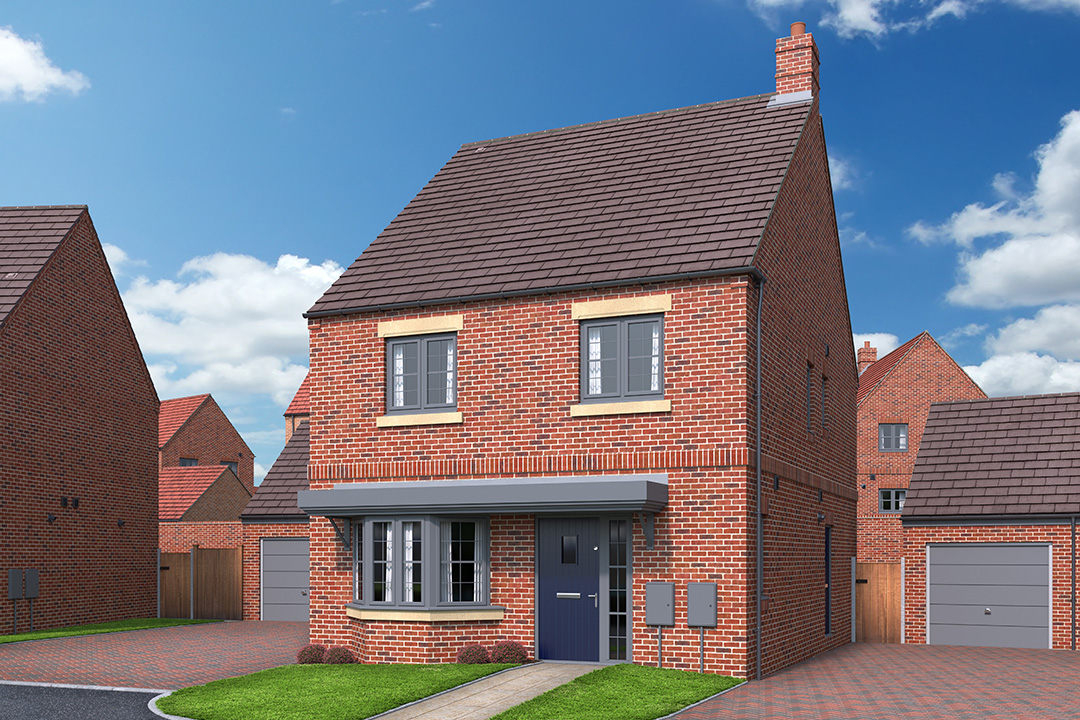 Computer generated image of The Hummock a four bedroom detached home