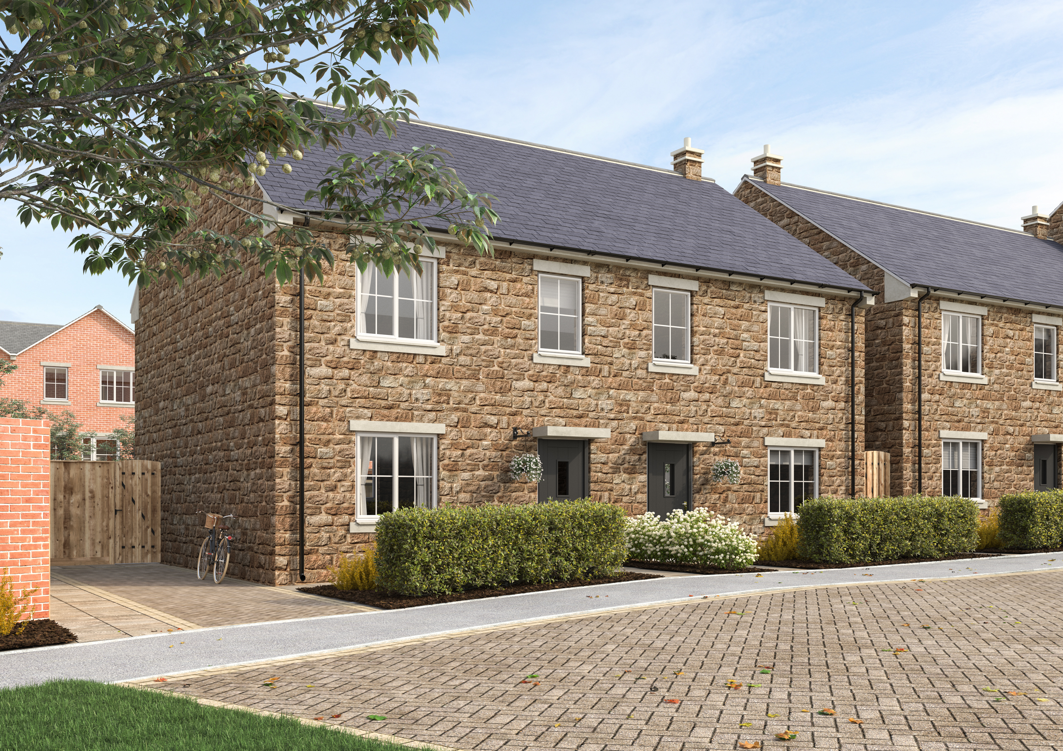 Exterior of a 3 bedroom semi detached home