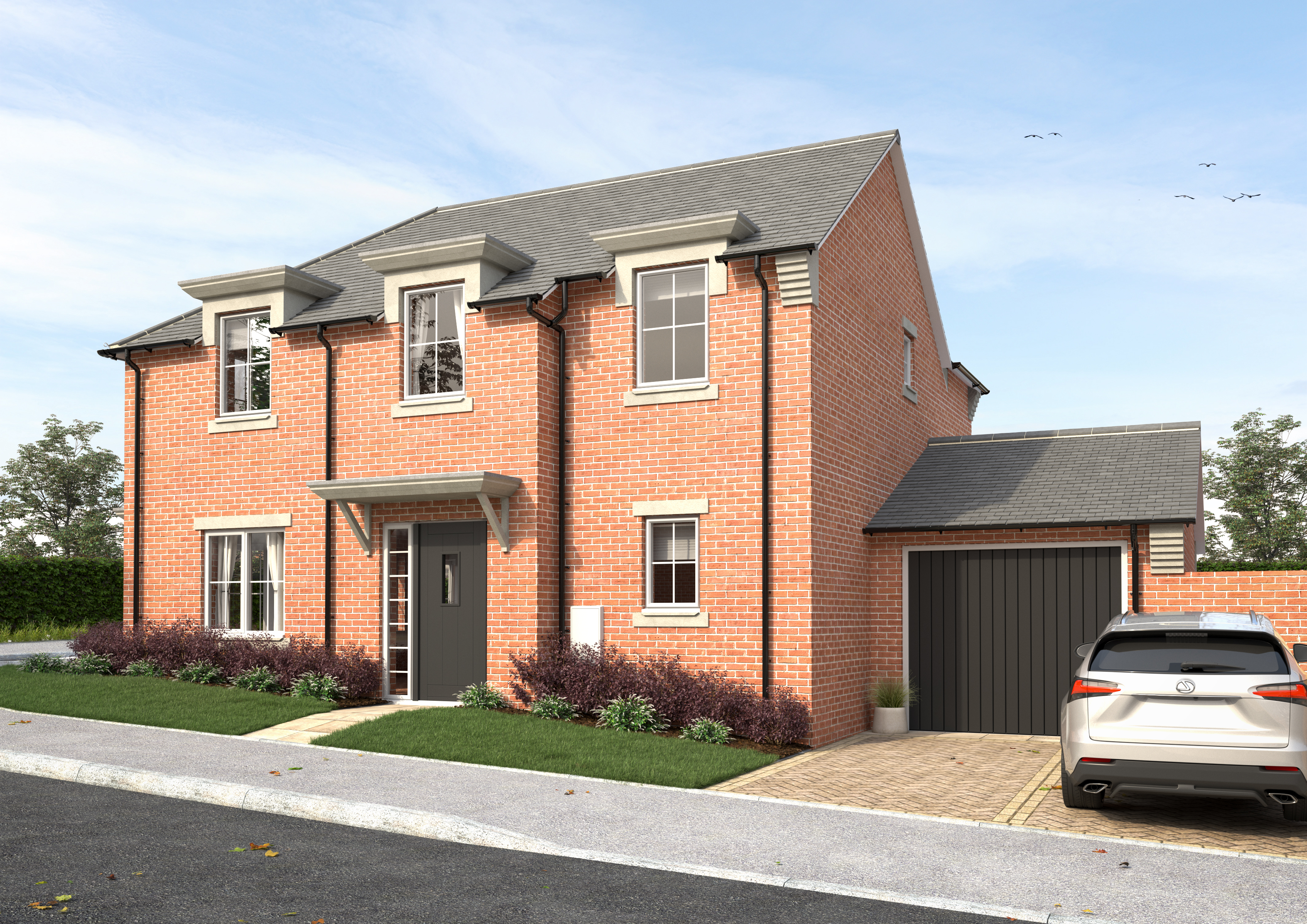 Exterior of a 4 bedroom home