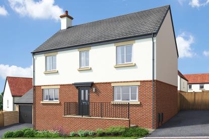 Computer generated image of The Foxglove, a four bed detached home
