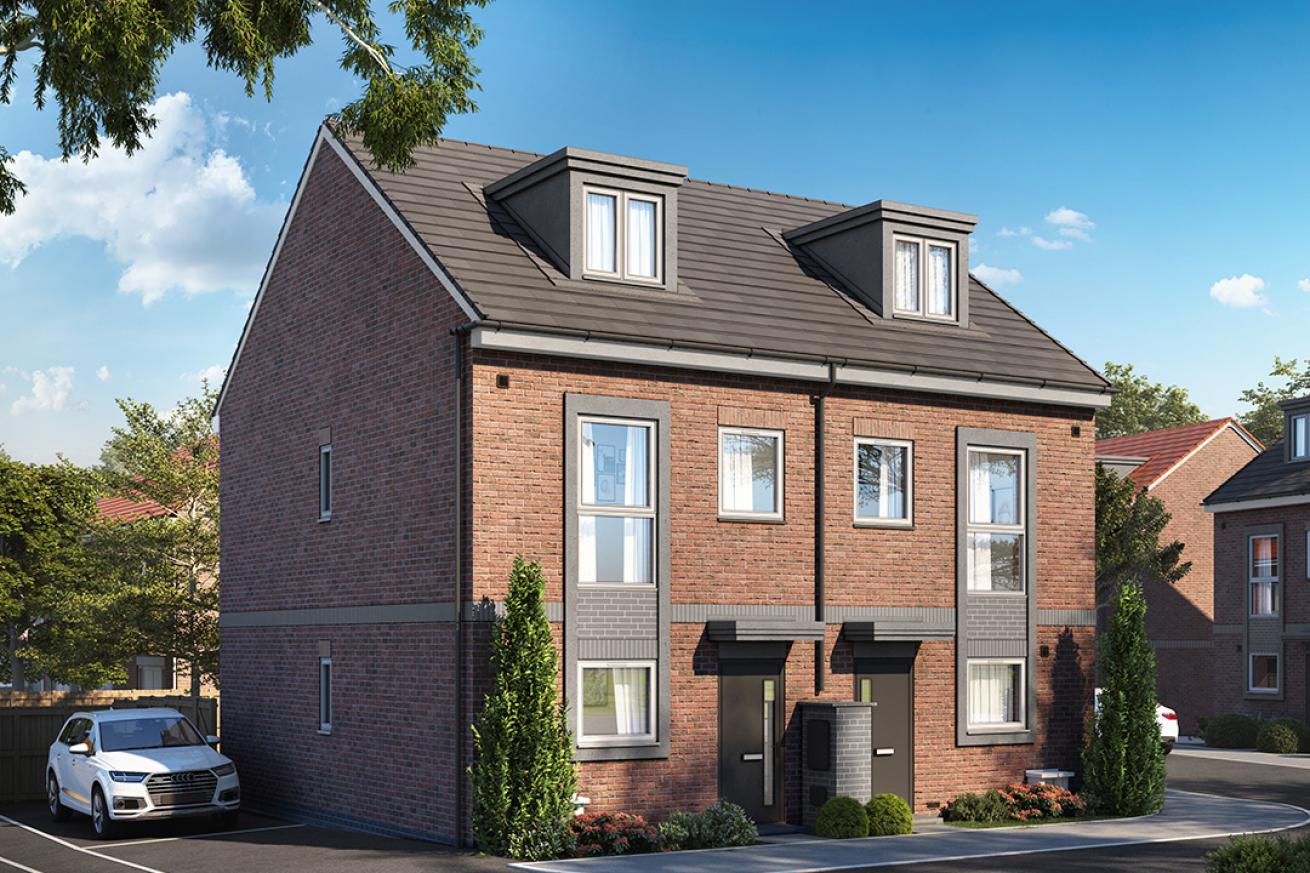 The Doric house type at the Green Vale development