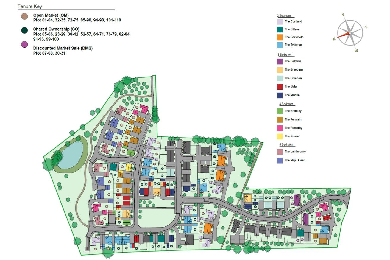 The Orchards Site Plan