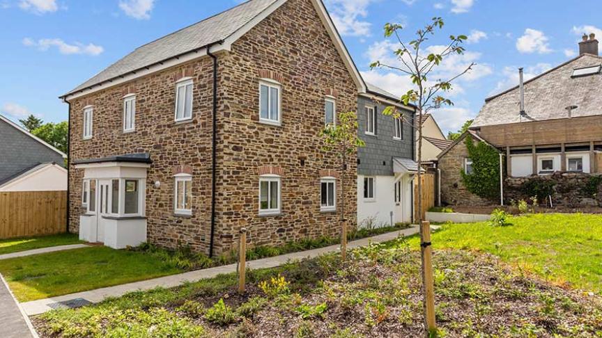 Image of a new build house in Mitchell