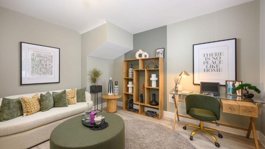 A spacious and modern living area 
